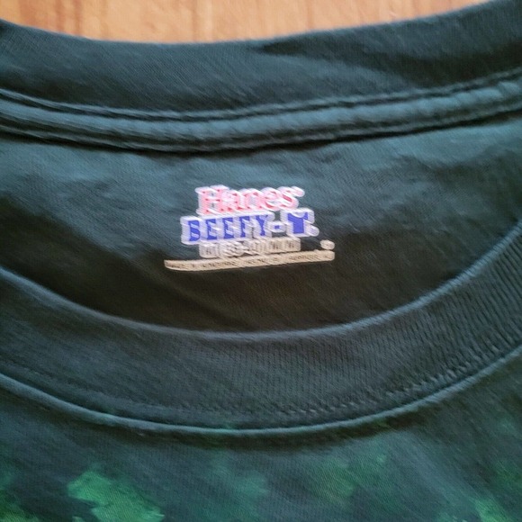 Retro Save The Rainforest T Shirt Green Womens Size Medium Hanes Animal Graphic - Picture 5 of 9